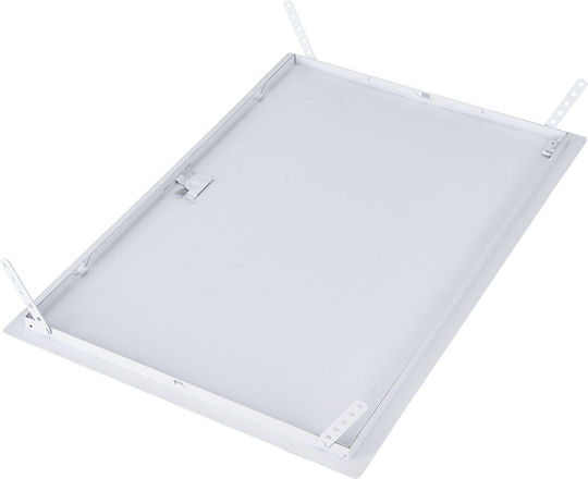 Vevor Plasterboard Access Door 64x44 Cm Galvanized Steel White Jsjxmb1624in1sy3v001v0