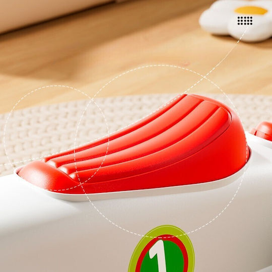 Alista Home Ride On Car for 12+ Months with Sounds White