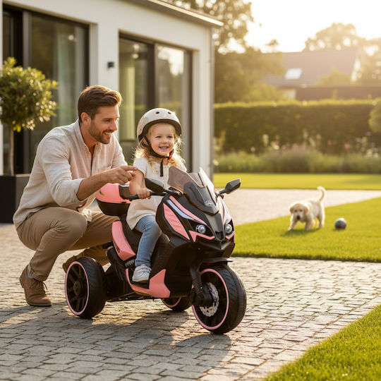 Kids Ride-On Motorbike Electric 6 Volt Pink for 3+ Years