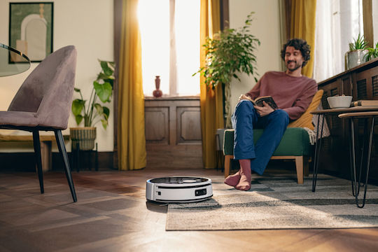 Karcher RVF 7 Roboter-Staubsauger mit Laser-Kartierung und Saugkraft 13000Pa Weiß