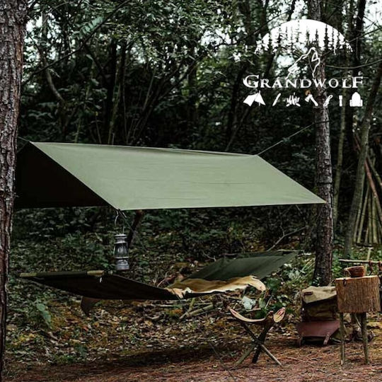 Grandwolf Водоустойчив Покривка 810гр/м² Тежък Товар Зелен