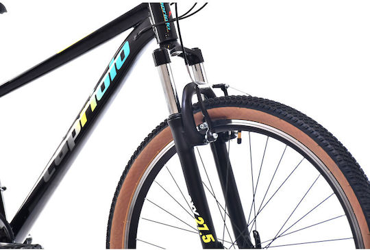 Capriolo 27.5" 2026 Черен Планински Велосипед с 21 Скорости