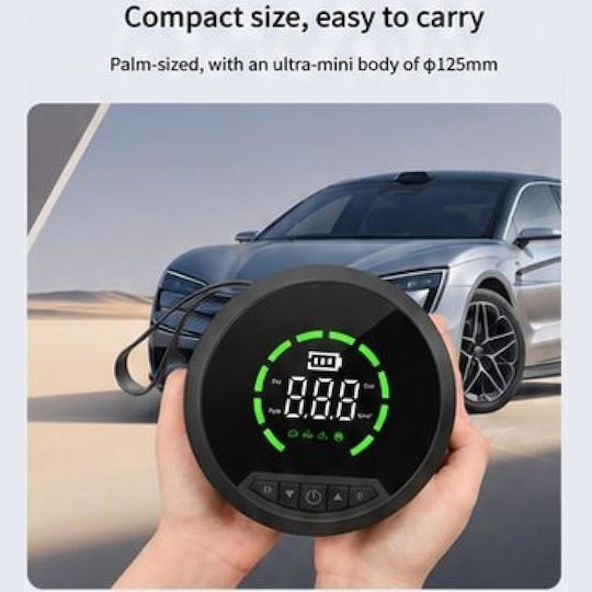 TCCBAC CC218 Portable Car Battery Jump Starter 8000mAh with Power Bank / USB / Pump / Φακό 12V