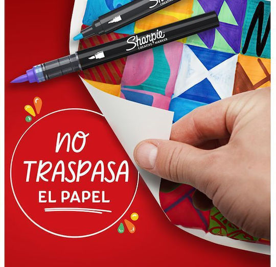 Sharpie Acrylic Markers Black 2.5mm Set 2pcs