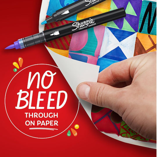 Sharpie Acryl Marker Μωβ Σετ 5 Farben