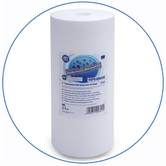 Aqua Filter Big Blue Συσκευή Φίλτρου Νερού Διπλή Κεντρικής Παροχής Διατομής 1'' BBF219 Aqua Filter Big Blue Συσκευή Φίλτρου Νερού Διπλή Κεντρικής Παροχής Διατομής 1'' BBF219