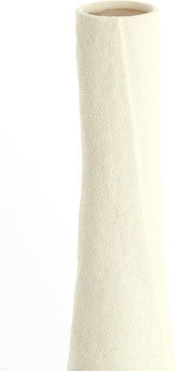 Light & Living Ceramic White Vase H45cm