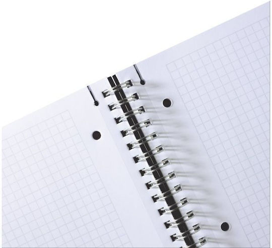 Herlitz Σημειωματάριο Σπιράλ Α4 80 Φύλλων Μαύρο