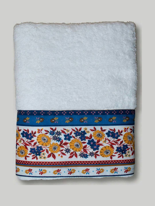 White Fabric Loretta 30x50εκ. Λευκό Βάρους 600gr/m²