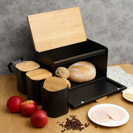 Brunbeste Хлябохранилище с Капак Inox Сиво Brunbeste Хлябохранилище с Капак Inox Сиво