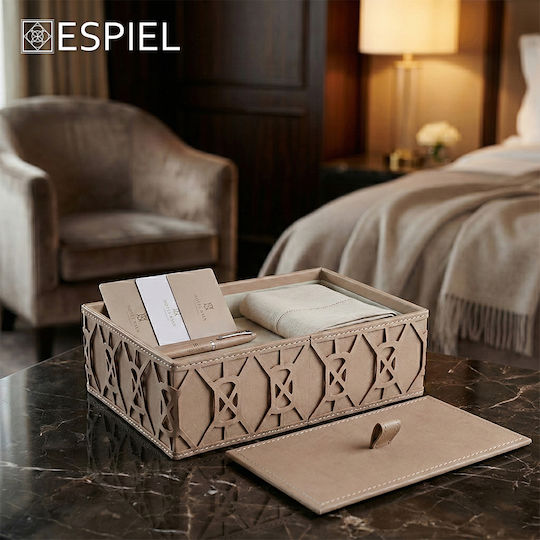 Espiel Διακοσμητικό Κουτί Δερματίνη 22x15x7cm Espiel Διακοσμητικό Κουτί Δερματίνη 22x15x7cm