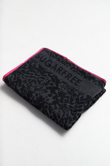 SugarFree Gray Beach Towel