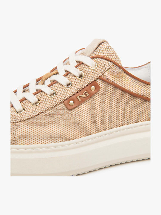 Γυναικεία Sneakers Cognac