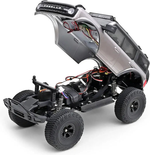 WLtoys Τηλεκατευθυνόμενο Αυτοκίνητο Crawler 4WD Γκρι