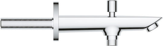 Grohe Εκροή Μπαταρίας Εντοιχισμού για Μπανιέρα Ασημί