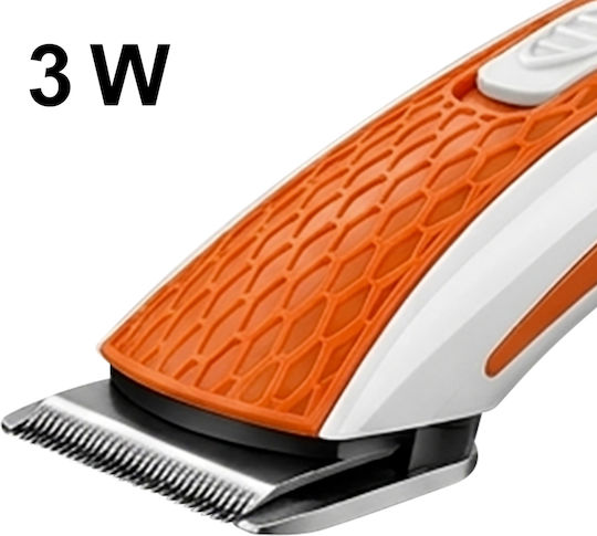 Avizar Kabellose Wiederaufladbare Elektrische Haarschneidemaschine 3w Präziser Schnitt Trim Orange