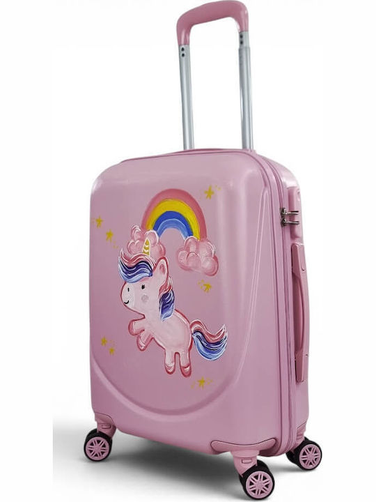 Playful Bags Βαλίτσα Καμπίνας Παιδική Ροζ Μονόκερος Playful Bags Βαλίτσα Καμπίνας Παιδική Ροζ Μονόκερος