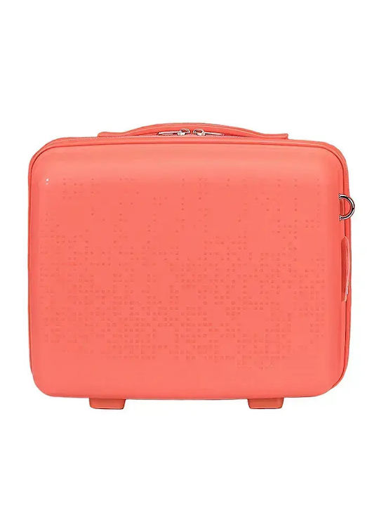 Amber Hard Suitcases Peachy Red Set 2pcs