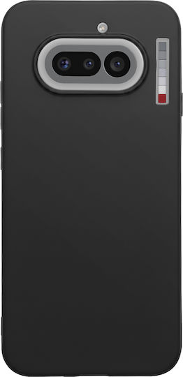 Avizar Case Nothing Phone 4a In Soft Shockproof Oleophobic Silicone Black