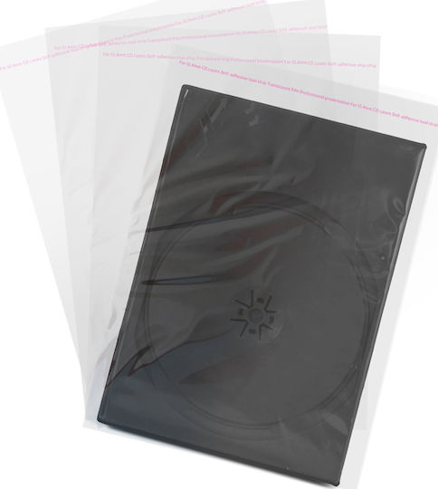 MediaRange Sleeve for 1 Disc Transparent 100 Pieces
