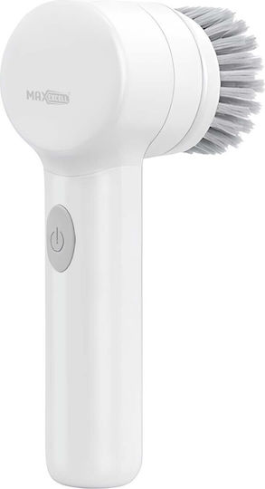 Max Excell Wireless Rechargeable Electric Rotary Cleaning Brush White