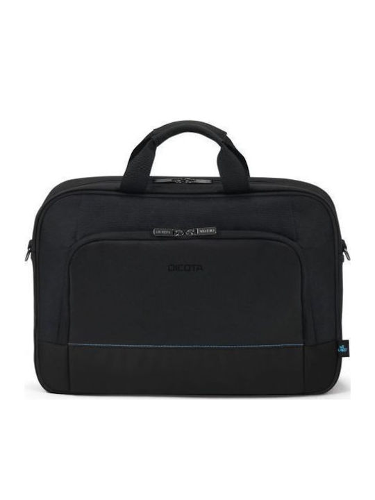 Dicota Top Traveller Τσάντα Ώμου / Χειρός για Laptop σε Μαύρο χρώμα