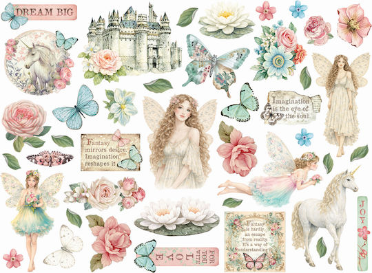 Die Cuts Stamperia Wonderland