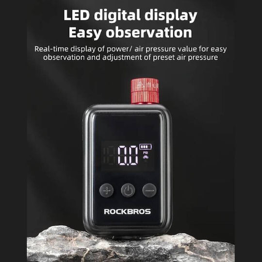 Rockbros RB.PUMP072 Мини Пневматична Ръчна Помпа