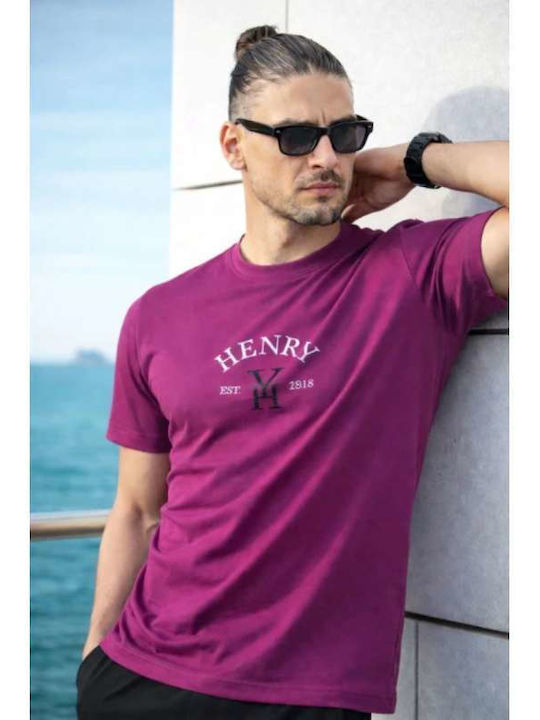 Herrenblusen Magenta T-Shirt