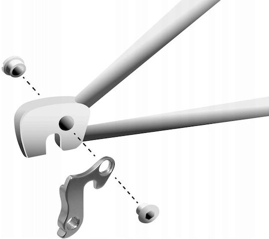 Suport Derailleur Cadru Din Aluminiu Pentru Biciclete Romet
