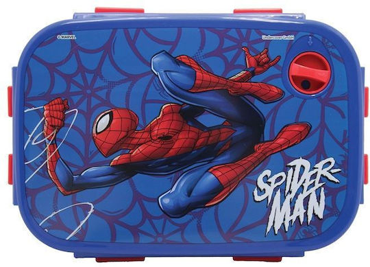 Gim Πλαστικό Παιδικό Δοχείο Φαγητού Spiderman 17.5lt
