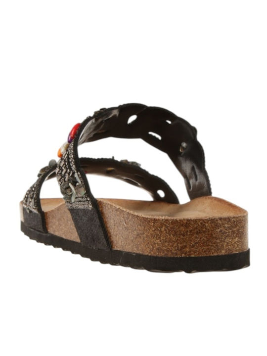 Women's Flat Sandals Black