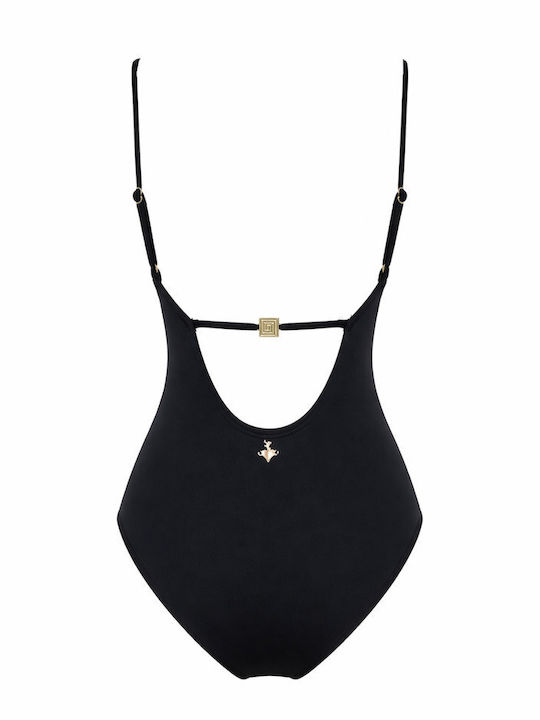 Black One Piece Swimsuit