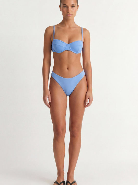 Bikini Bottoms Blue Slip