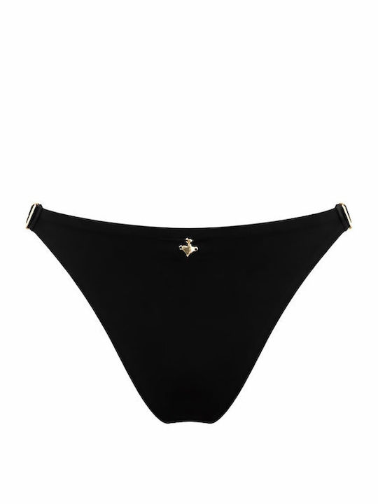 Bikinihosen Slip Schwarz