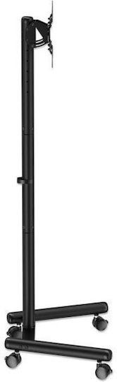 Manhattan 462464 Βάση Τηλεόρασης Δαπέδου έως 50" και 35kg Μαύρο