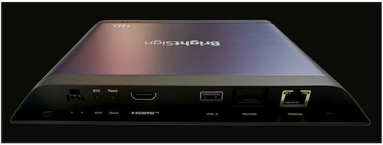 Brightsign Hd1026 4k Ψηφιακός Παίκτης Σημάνσεων Expanded I O