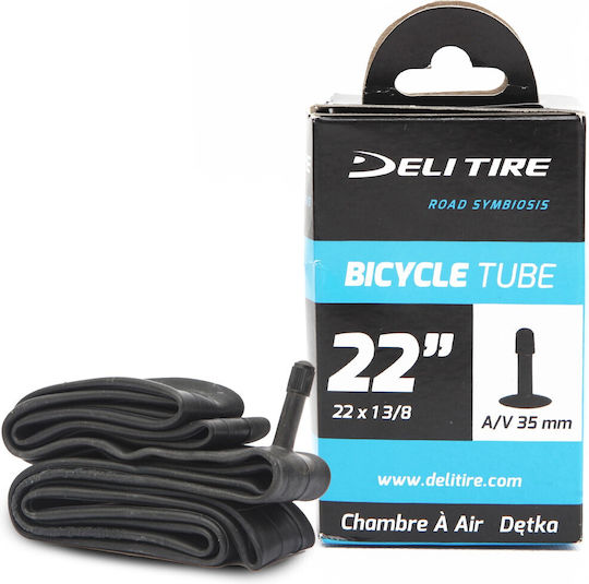 22x1-3/8 Cameră De Aer Deli Cu Cutie
