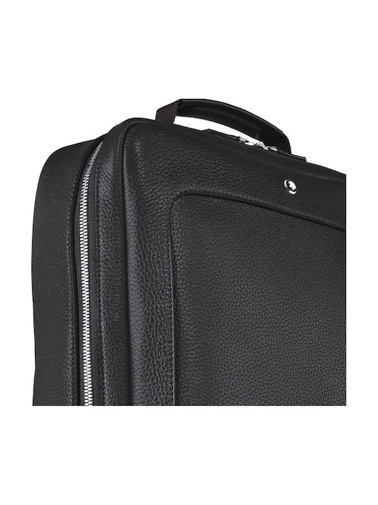 Companion Rucsac De Damă Din Piele Neagră