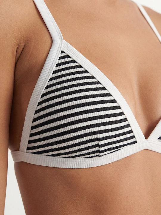Bikini Triangle With Padding White