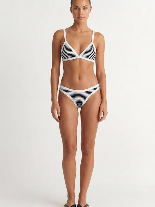 Bikini Triangle With Padding White