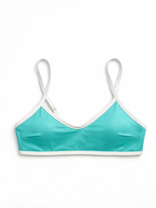 Bikini Top with Padding Blue