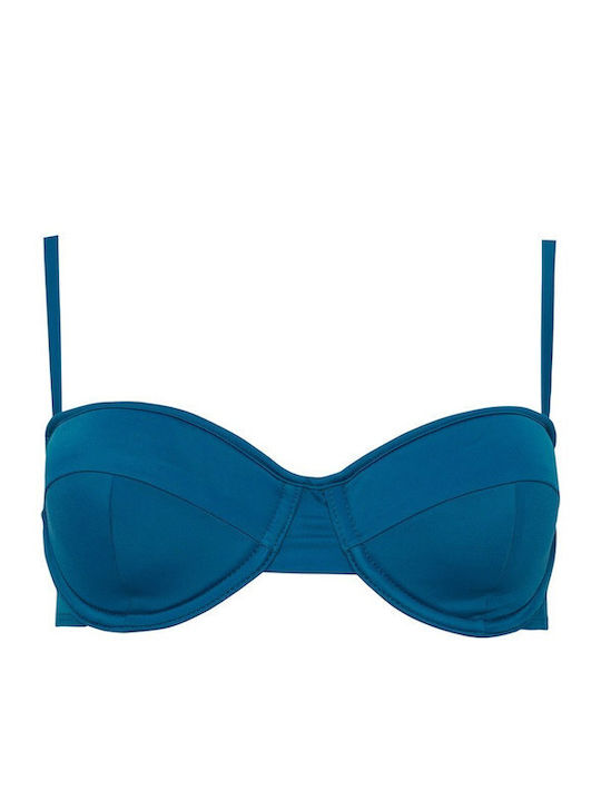 Topuri De Bikini Sutien Albastru