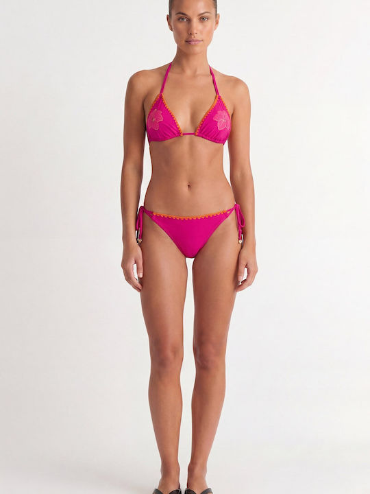 Bikinioberteile Dreieck Mit Polsterung Rosa