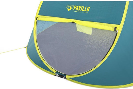 Bestway Pavillo Camping Tent Pop Up Green 3 Seasons For 4 People 210x240x100cm