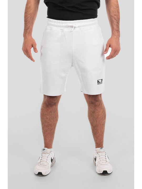 Sport Herren Shorts Weiß/Schwarz