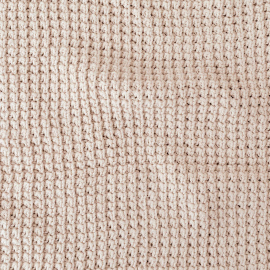 Bemini Nursery Swaddling Blanket Knitted Beige 80x100cm 390KNITT83KU
