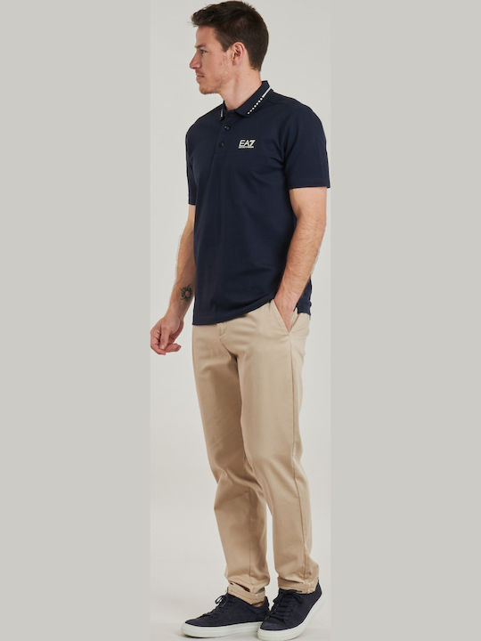 Polo Short Sleeve Blouse Navy Blue