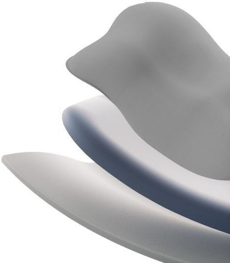 SKG Massage Pillow for Neck Waist Back and Legs with Heating Function