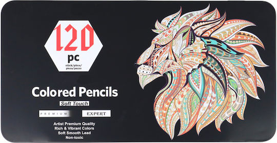 Premium Crayon Set 120 Pcs Various Shades Color List